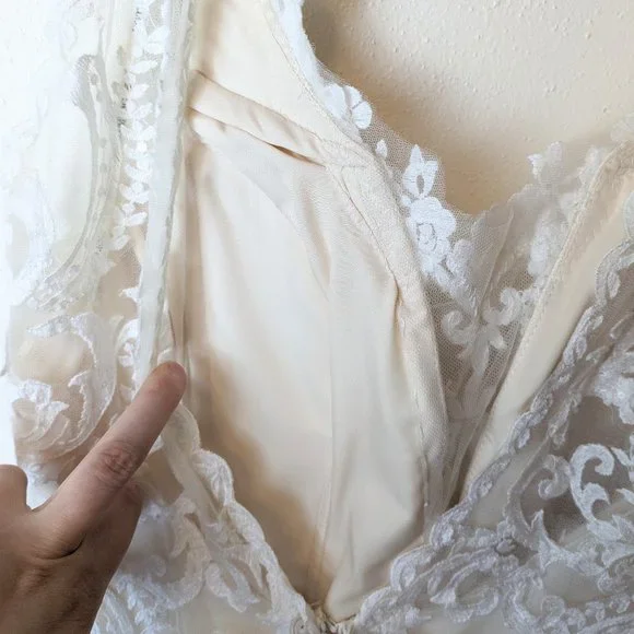 Sottero and Midgley Winifred Bridal Gown Size 10 ALTERED - Picture 8 of 16